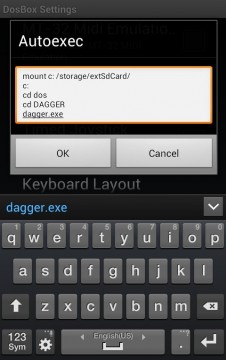 Android Emulation: DOS