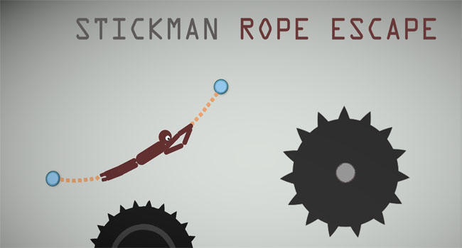 Stickman Rope Escape