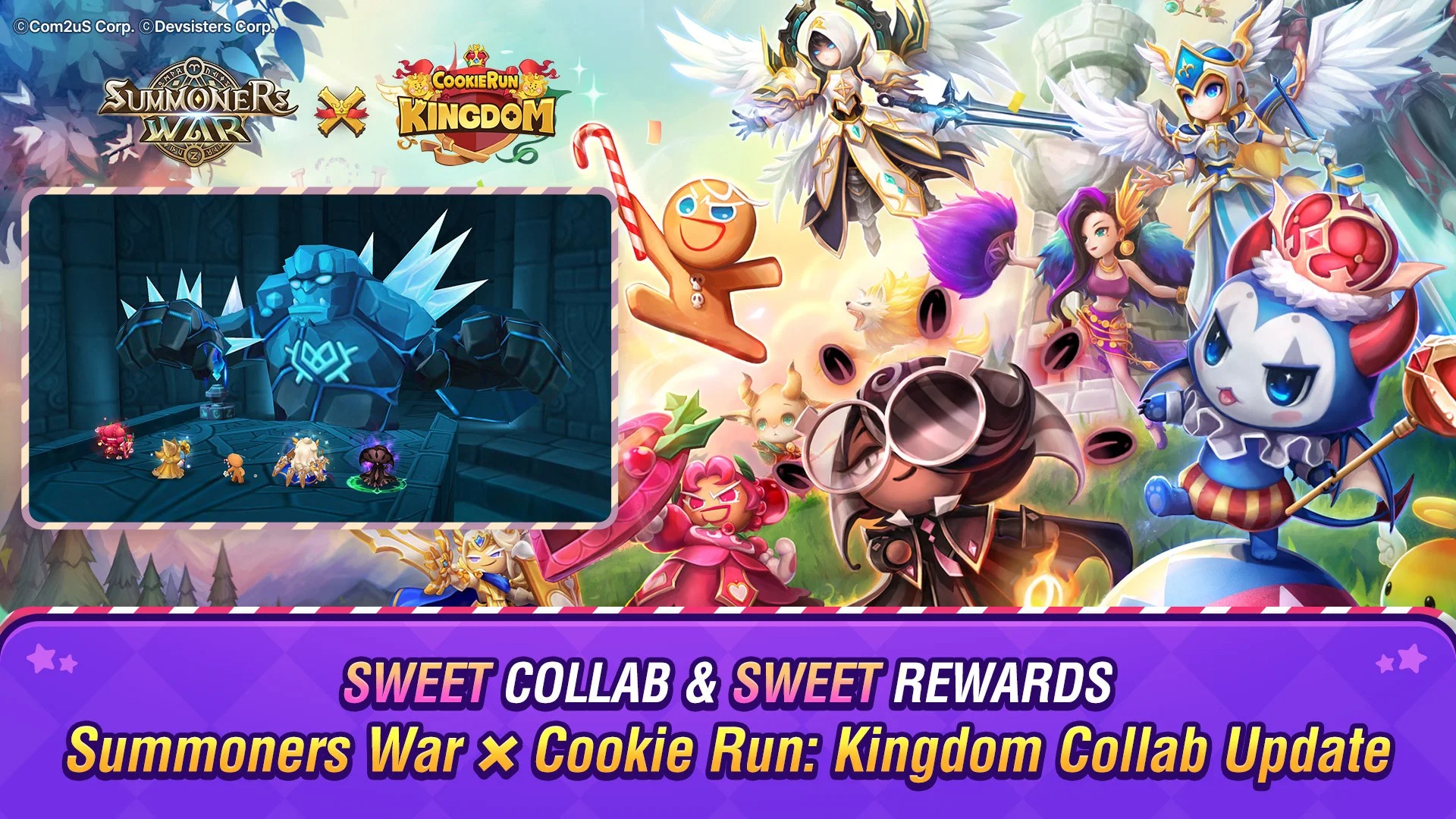 Summoners War: Sky Arena and Cookie Run: Kingdom Collaboration