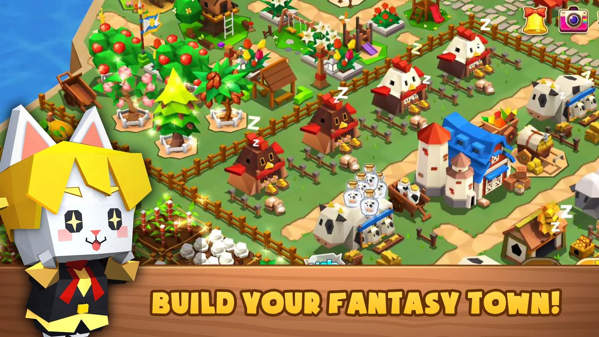 Fantasy Town: Farm & Friends