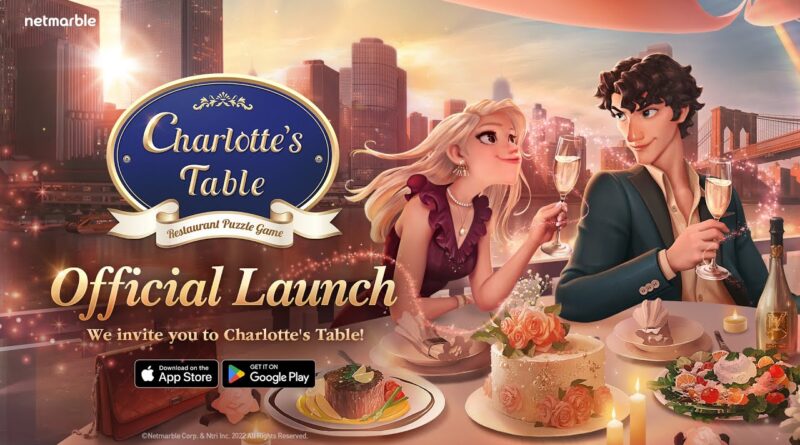 Charlotte’s Table, new Match-3 Game