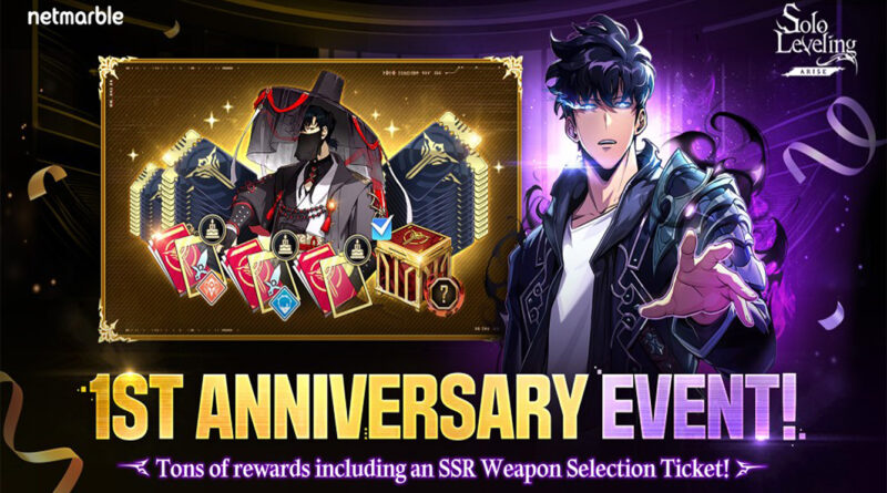 Solo Leveling: ARISE Celebrates 1-Year Anniversary with New Updates and Events