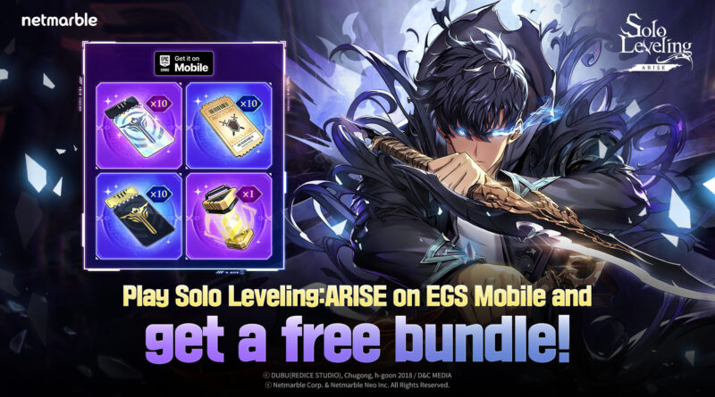 Solo Leveling: ARISE Lands on Epic Games Store for Mobile