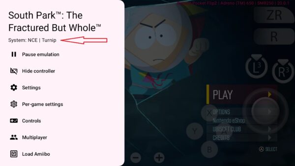 make sure it's using Turnip