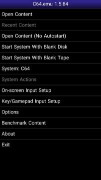 C64emu Vice files setup