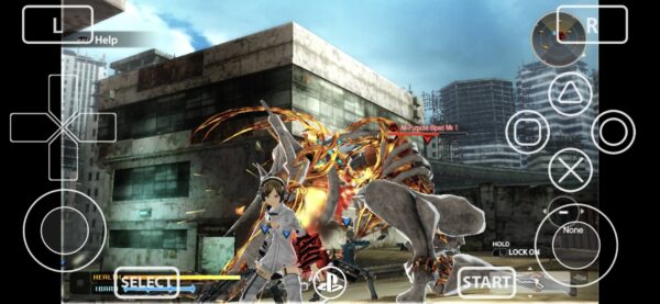 Freedom Wars on Vita3k Android
