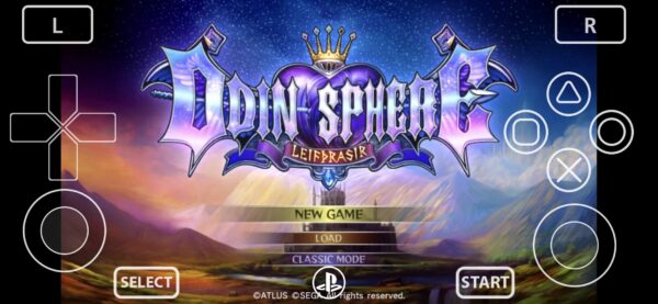 Odin Sphere on Vita3k Android