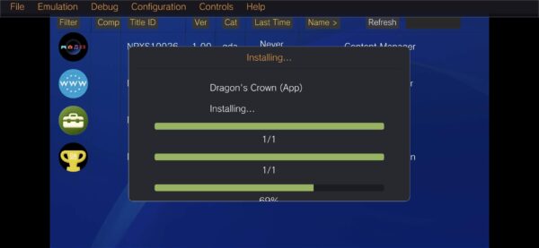 Vita3k how to install game 3