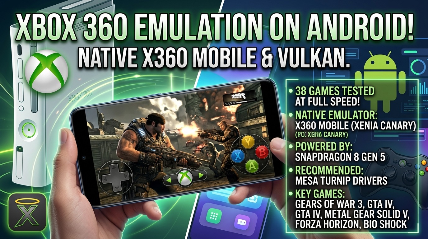Xbox 360 Emulation on Android - AndroGaming.com