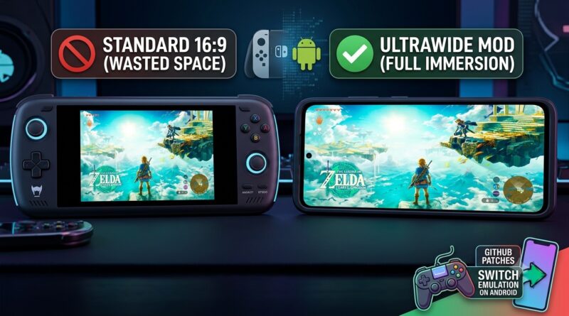 Switch Emulator Users Are Using Ultrawide Mods