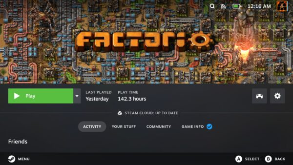 Factorio on Flip 2