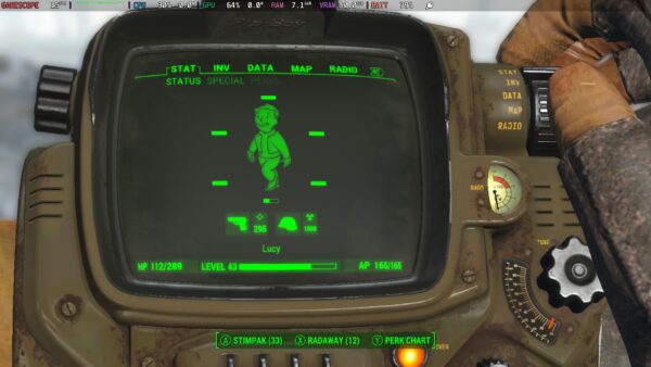Fallout NV on Pocknix