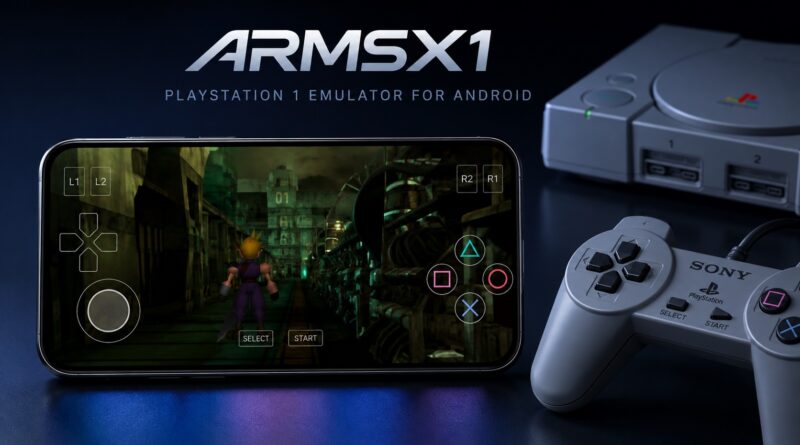 ARMSX1 0.1 Released: A New PS1 Emulator for Android