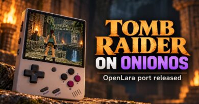 Tomb Raider (OpenLara) port for OnionOS released