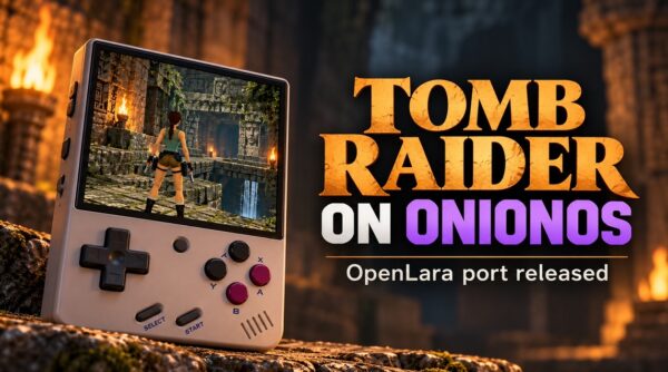 Tomb Raider (OpenLara) port for OnionOS released