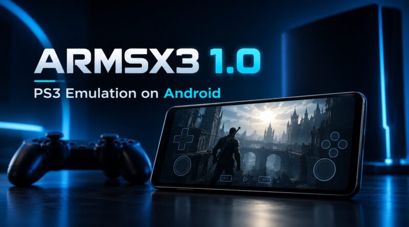 ARMSX3 1.0 is out, major PS3 emulation improvements to Android