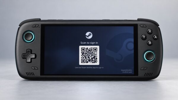 The AYN Odin 2 is one of the Snapdragon 8 Gen 2 handhelds targeted by the new SteamOS ARM beta. Image: AYN