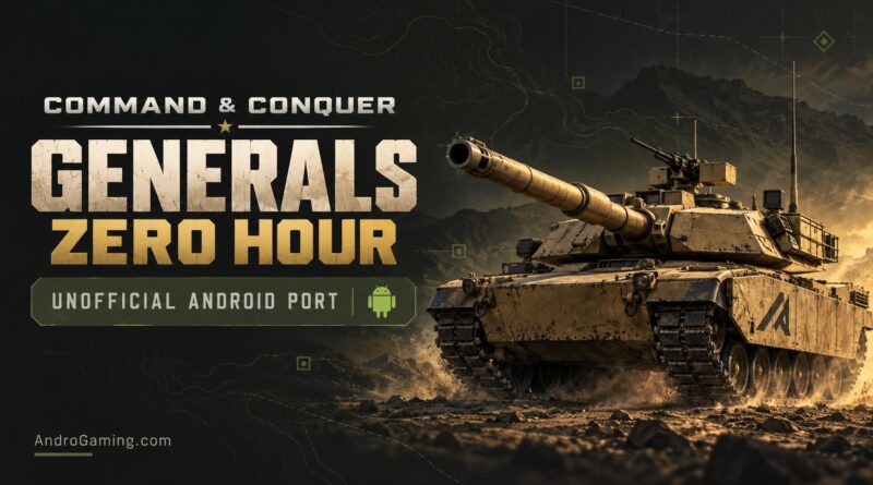 Command & Conquer: Generals Zero Hour on Android