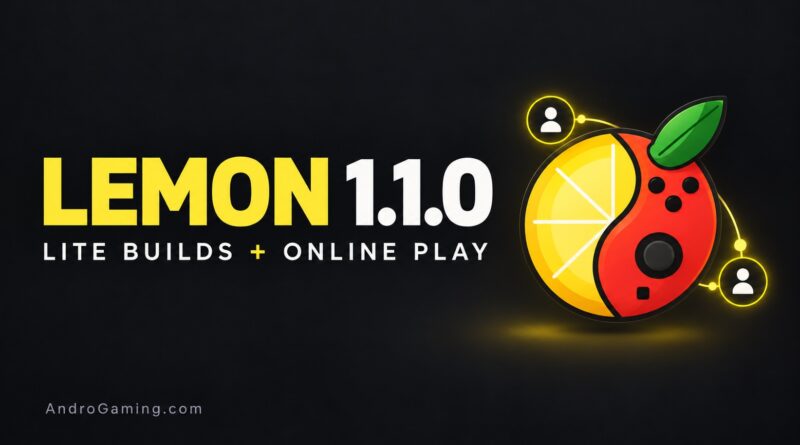 Lemon 1.1.0 adds Lite builds and online play