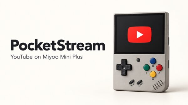 PocketStream - YouTube on the Miyoo Mini Plus