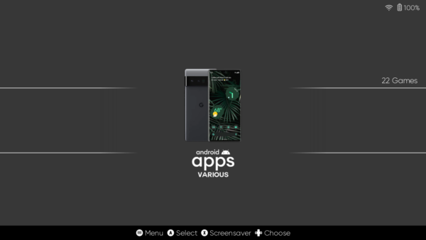 ES-DE built in Android app importer