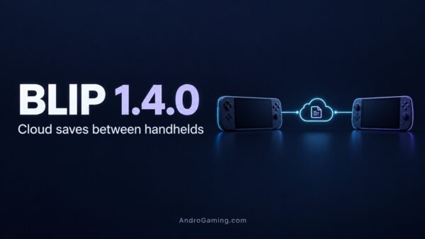 Blip 1.4.0 - cloud saves between Android handhelds