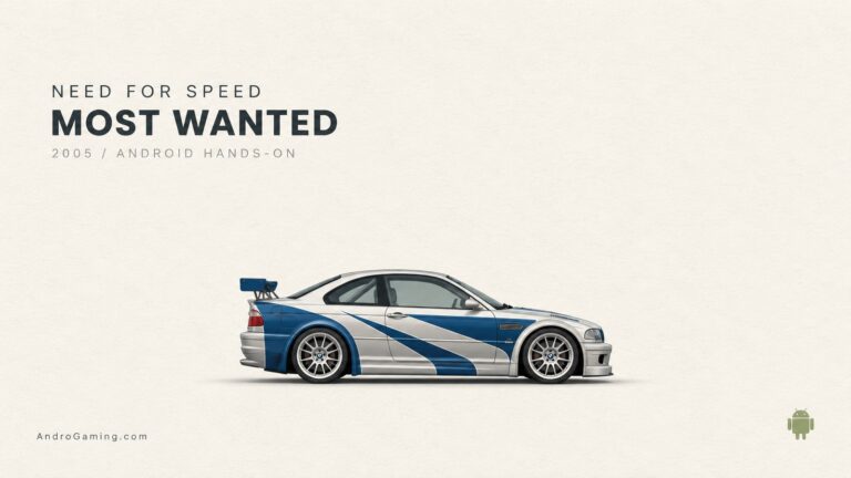 Need for Speed Most Wanted 2005 Android Port Hands-on with v0.1.8