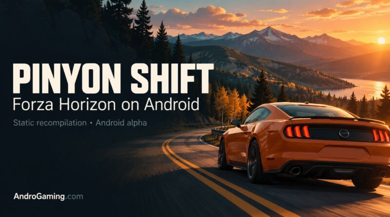 Forza Horizon on Android through recompilation